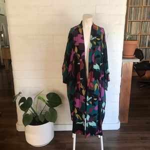 Maeve Kimono in Floral Print M/L